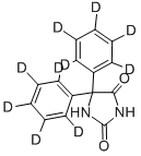 苯妥英D10 结构式