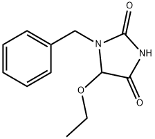 1-苄基-5-乙氧基海因 结构式