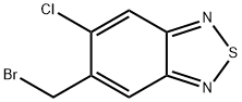 5-(溴甲基)-6-氯-2,1,3-苯并噻二唑 结构式