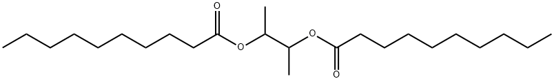 1,2-Dimethyl-1,2-ethanediyl decanoate 结构式