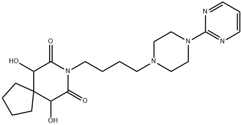 6,10-Dihydroxy Buspirone 结构式