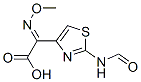 (Z)-2-(2-甲酰氨基噻唑-4-基)-2-甲氧亚氨基乙酸 结构式