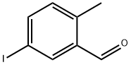 5-碘-2-甲基苯甲醛 结构式