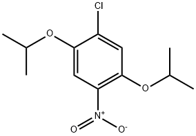 1-chloro-2,5-bis(1-methylethoxy)-4-nitrobenzene 结构式