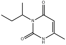 3-sec-butyl-6-methyluracil  结构式