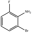 2-溴-6-氟苯胺 结构式