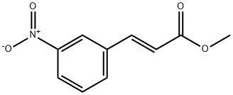 (E)-3-硝基肉桂酸甲酯 结构式