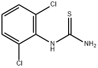 2,6-二氯苯基硫脲 结构式