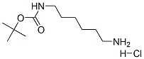 N-BOC-1,6-己二胺盐酸盐 结构式