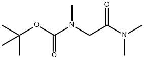 DIMETHYLCARBAMOYLMETHYL-METHYL-CARBAMIC ACID TERT-BUTYL ESTER 结构式