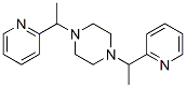1,4-Bis[1-(2-pyridyl)ethyl]piperazine 结构式