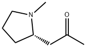 2-Propanone, 1-(1-methyl-2-pyrrolidinyl)-, (S)- (9CI) 结构式