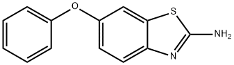 6-苯氧基苯并[D]噻唑-2-胺 结构式
