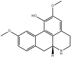 (R)-2,10-Dimethoxy-5,6,6a,7-tetrahydro-4H-dibenzo[de,g]quinoline-1-ol 结构式