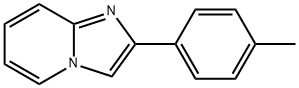 2-(4-甲基苯基)咪唑并[1,2-A]吡啶 结构式