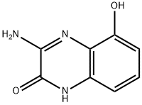 3-氨基-5-羟基喹喔啉-2-(1H)-酮 结构式