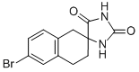 3',4'-DIHYDRO-6'-BROMO-SPIRO[IMIDAZOLIDINE-4,2(1'H)-NAPHTHALENE]-2,5-DIONE 结构式
