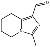 Imidazo[1,5-a]pyridine-1-carboxaldehyde, 5,6,7,8-tetrahydro-3-methyl- (9CI) 结构式