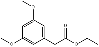 3,5-二甲氧基苯乙酸乙酯 结构式