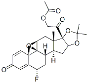 醋酸氟轻松杂质 结构式