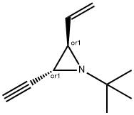 Aziridine, 1-(1,1-dimethylethyl)-2-ethenyl-3-ethynyl-, trans- (9CI) 结构式