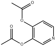 3,4-Pyridinediol,diacetate(ester)(9CI) 结构式