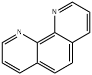 1,10-菲罗啉(无水) 结构式