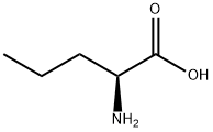 L-正缬氨酸 结构式