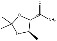 1,3-Dioxolane-4-carboxamide,2,2,5-trimethyl-,trans-(9CI) 结构式