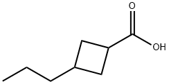 3-Propylcyclobutanecarboxylic acid 结构式