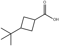 3-tert-Butylcyclobutanecarboxylic acid 结构式