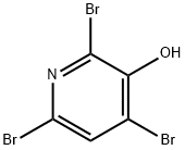2,4,6-三溴吡啶-3-醇 结构式
