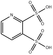 吡啶-2,3-二磺酸 结构式