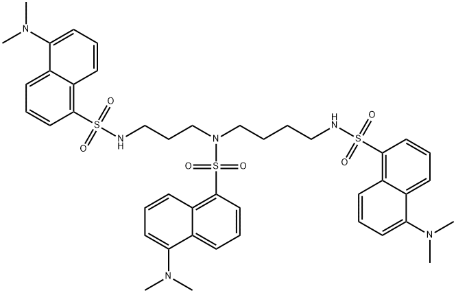 DANSYLSPERMIDINE CRYSTALLINE 结构式