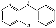 3-CHLORO-N-PHENYLPYRIDIN-2-AMINE 结构式