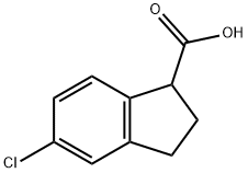 5-氯-茚-1-羧酸 结构式