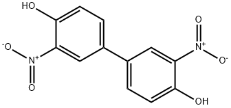 4,4'-Dihydroxy-3,3'-dinitrobiphenyl 结构式