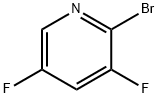 2-溴-3,5-二氟吡啶 结构式