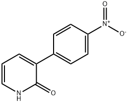 3-(4-硝基苯基)-1H-吡啶-2-酮 结构式