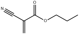 2-氰基丙烯酸丙酯 结构式