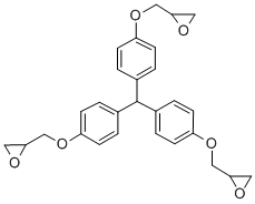 2,2’,2"-[次甲基-三(亚苯氧基亚甲基)]三(环氧乙烷) 结构式