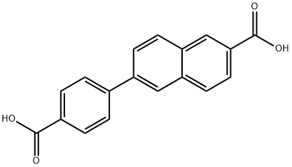 4-(6-(Methoxycarbonyl)naphthalen-2-yl)benzoic acid 结构式