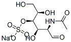 N-ACETYL-D-GALACTOSAMINE-4-O-SULFATE SODIUM SALT;N-ACETYL-D-GALACTOSAMINE-4-O-SULPHATESODIUMSALT 结构式