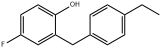 Phenol, 2-[(4-ethylphenyl)methyl]-4-fluoro- (9CI) 结构式