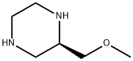 (R)-2-(甲氧基甲基)哌嗪 结构式