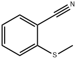 2-(甲基硫代)苯甲腈 结构式