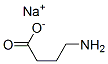 sodium 4-aminobutyrate  结构式