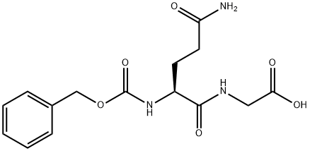 Z-谷氨酰甘氨酸 结构式