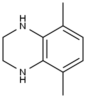 5,8-dimethyl-1,2,3,4-tetrahydroquinoxaline 结构式