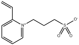 1-(3-磺酸基丙基)-2-乙烯基吡啶鎓内盐 结构式